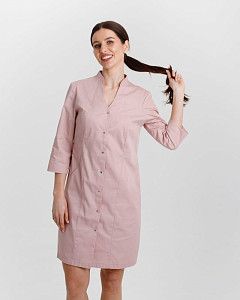 Медичний халат жіночий Елізабет ліловий (уцінка/брак)