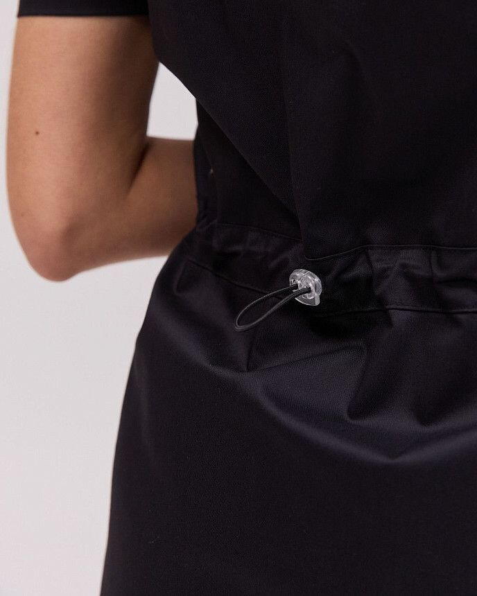 Медичний костюм жіночий Вірджинія чорний 6