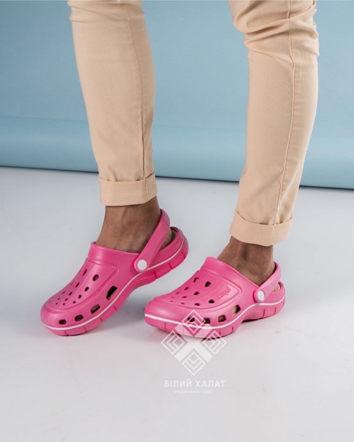 Обувь медицинская женская Coqui Jumper розовый-белый 2