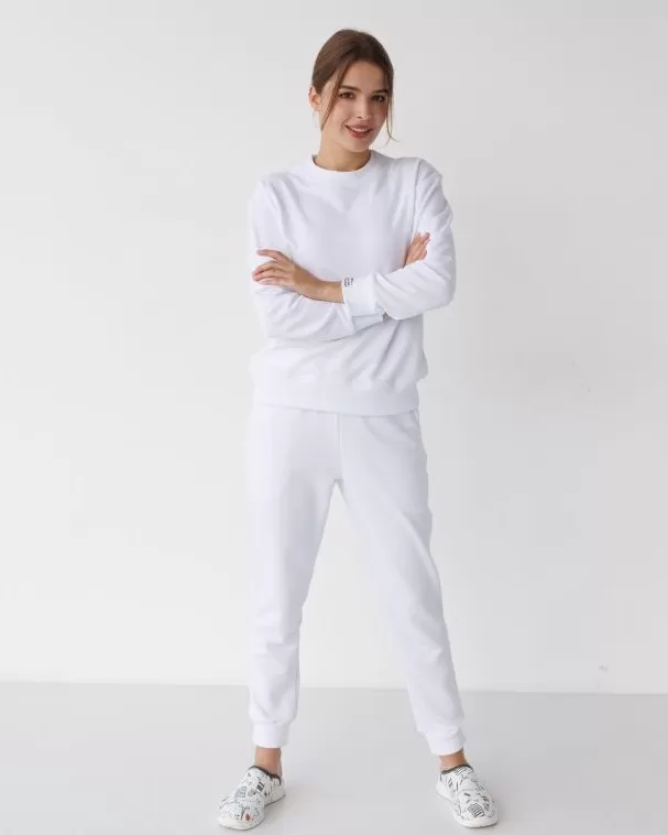 Медичний костюм жіночий Монреаль білий
