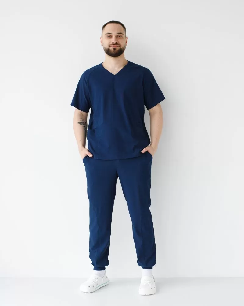 Медицинский костюм мужской Аризона синий