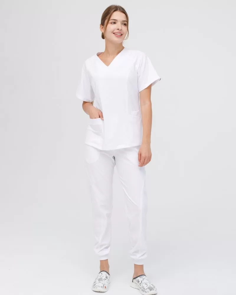 Медицинский женский костюм Аризона белый