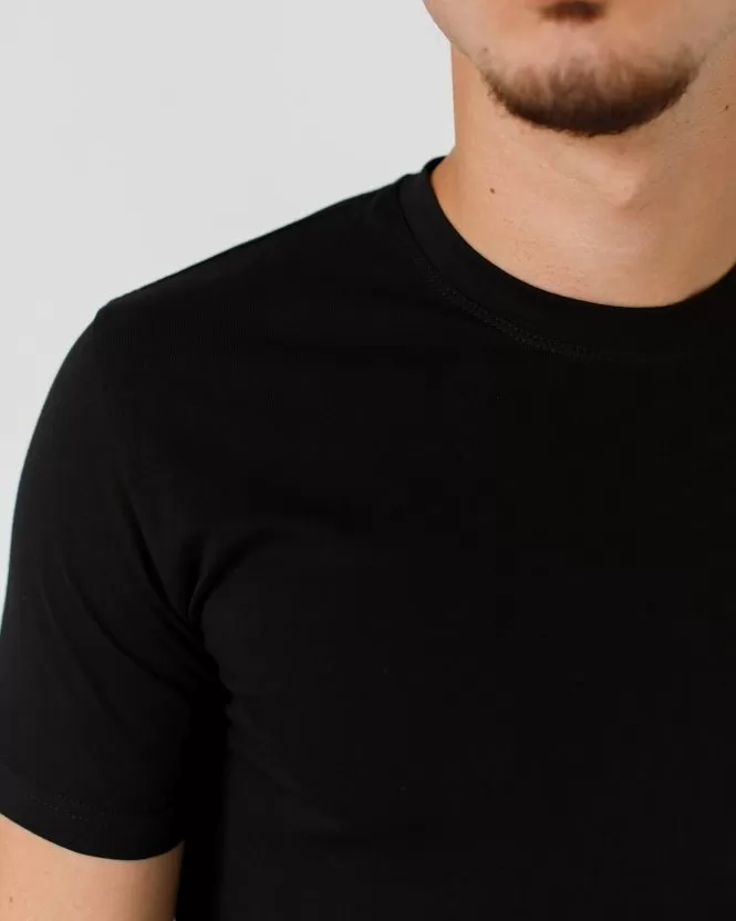 Медицинская футболка мужская черная 4